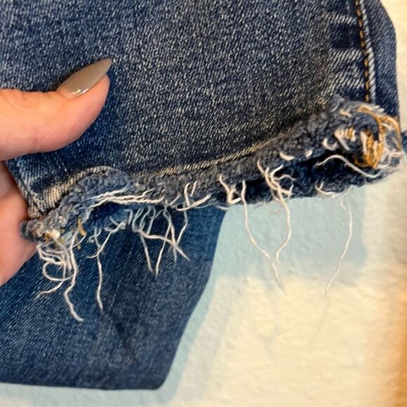 BlankNYC Classic The Madison Crop Blue Women's Jeans - Picture 5 of 7